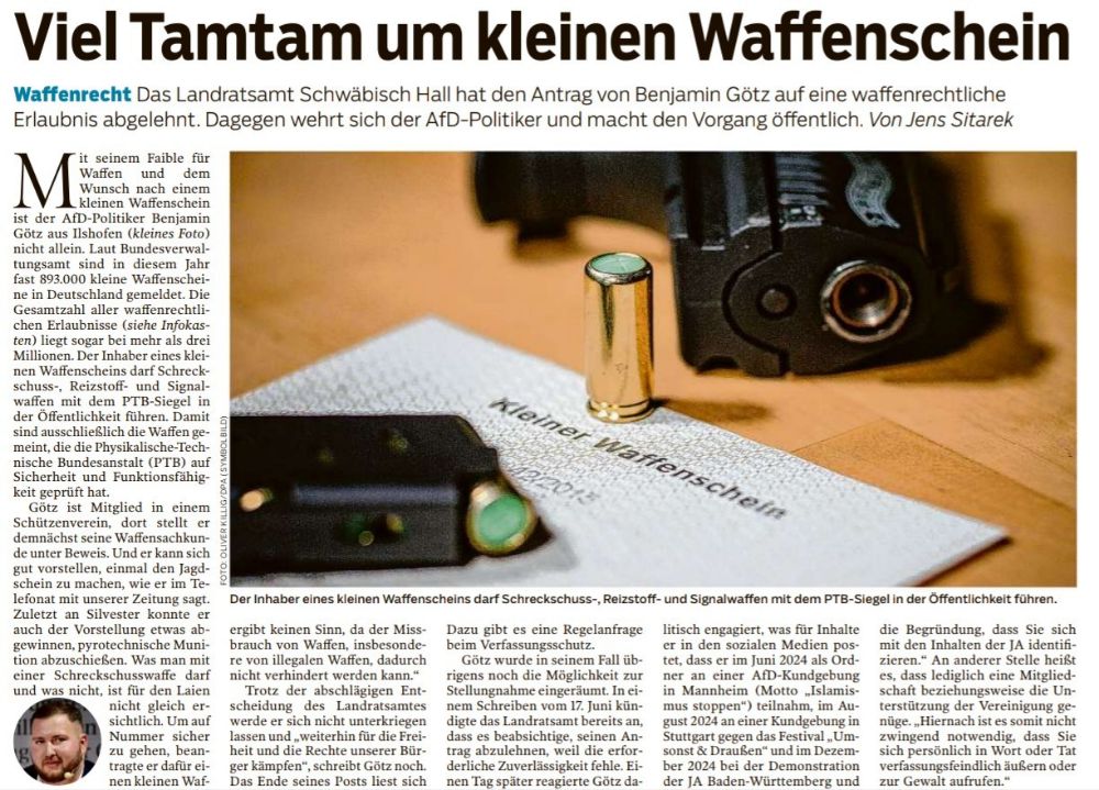 Bewaffnete Mimosigkeit